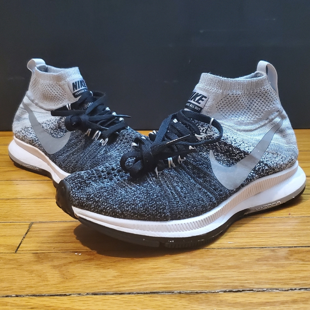 Nike zoom pegasus all out flyknit trainers sz 5Y